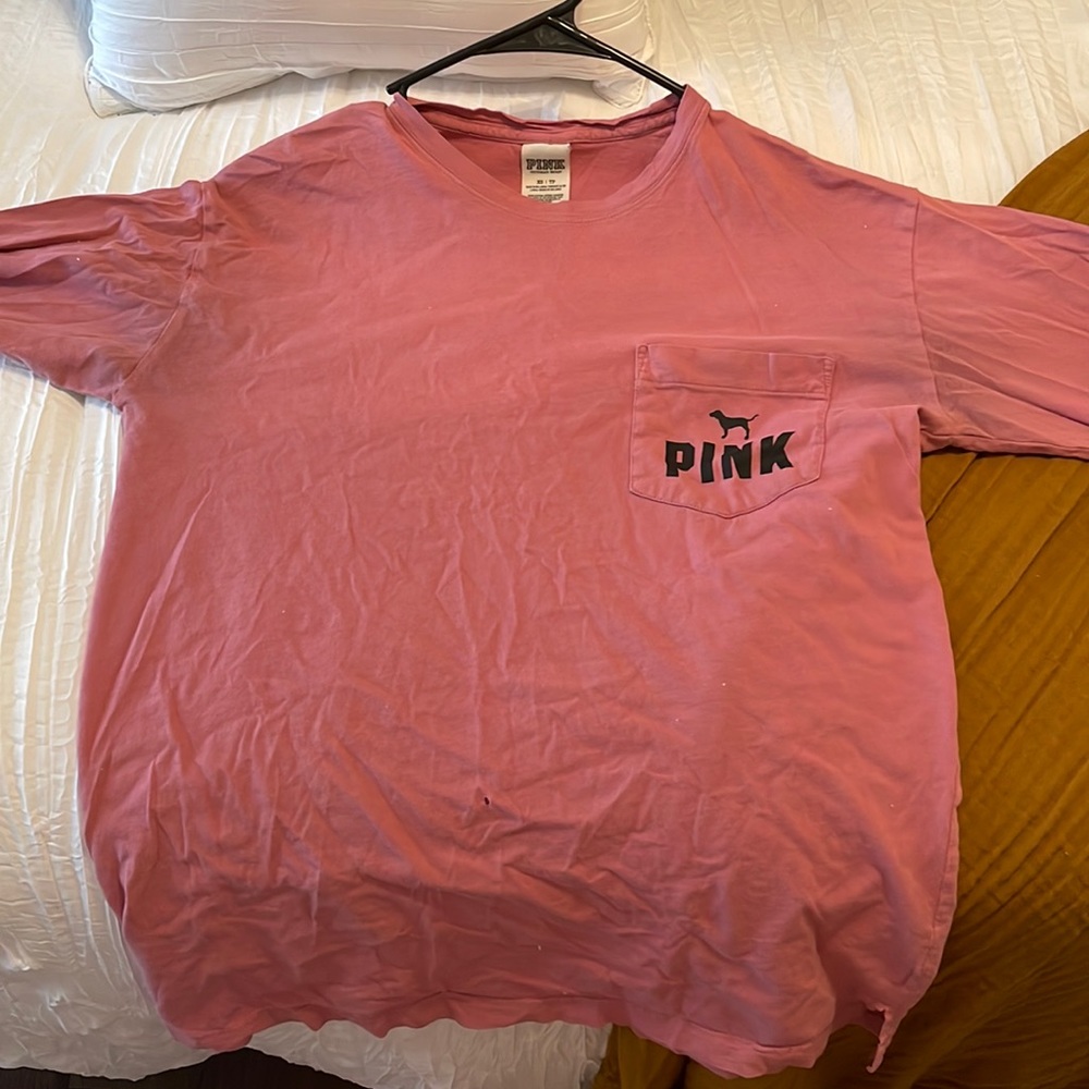 Pink long sleeve shirt